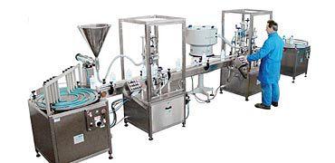 cosmetic product filler capper labeler