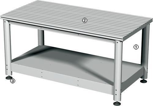 aluminum workbench