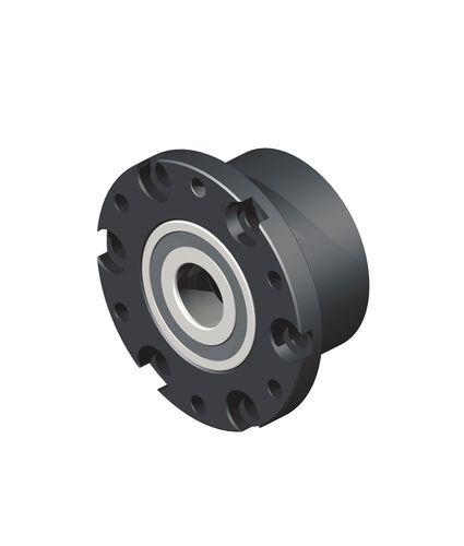 ball bearing / angular-contact / steel / flange