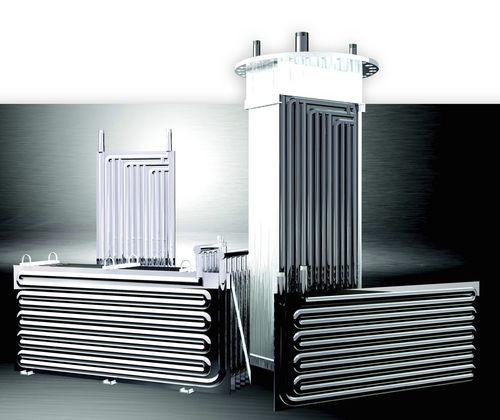 plate heat exchanger / liquid/liquid / titanium / steel