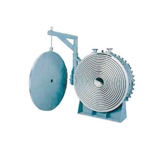 spiral heat exchanger / liquid/liquid / gas/liquid / stainless steel