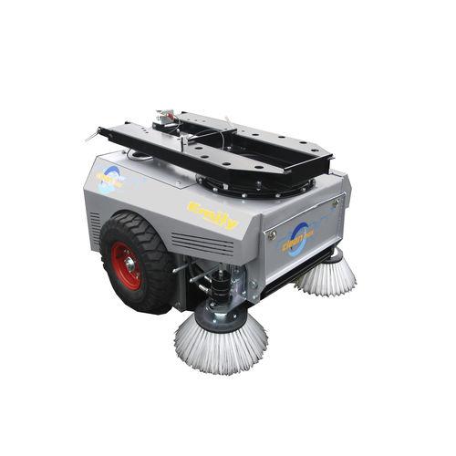 forklift truck sweeper / battery-powered