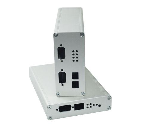 desktop enclosure / compact / aluminum / electronic equipment