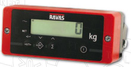 digital weight indicator / waterproof / built-in / for forklift trucks