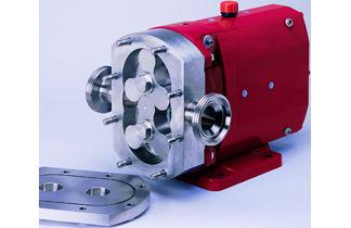 chemical pump / rotary lobe / stainless steel / trial