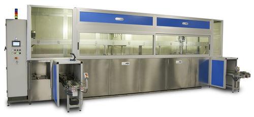 water cleaning machine / solvent / automatic / process