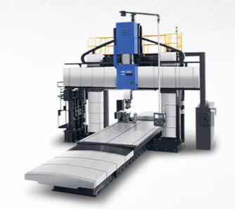 CNC machining center / 4-axis / horizontal / bridge