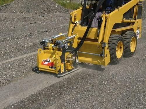 skid steer loader cold planer / compact / for asphalt