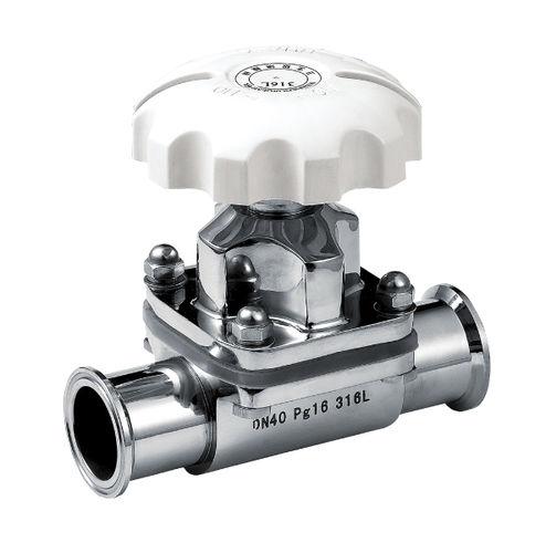 diaphragm valve / stainless steel