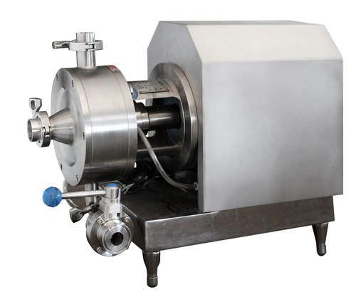 rotor-stator mixer / continuous / solid/liquid / high-speed