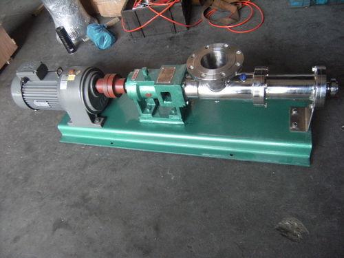 food product pump / electric / screw / for viscous fluids