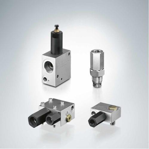 piston valve / hydraulic / pressure-control / overcenter