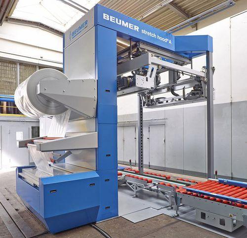 automatic pallet wrapping machine / stretch film