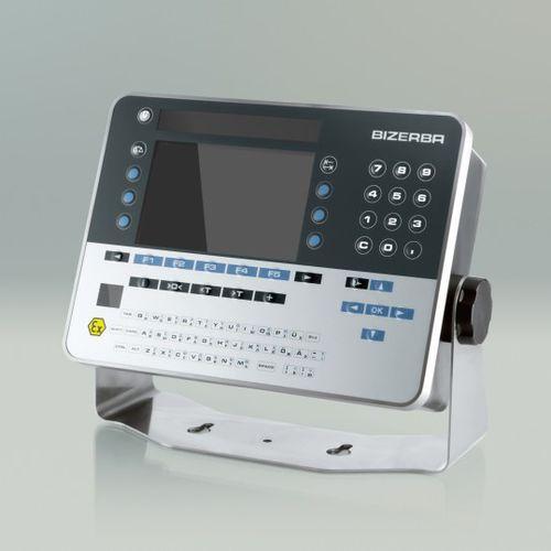 digital weighing terminal / wall-mounted / tabletop / stainless steel