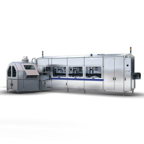 horizontal cartoner / continuous-motion / for food industry applications