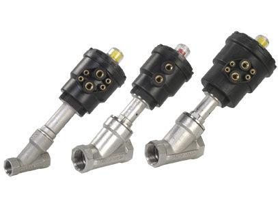 piston valve / threaded / angle seat / modular