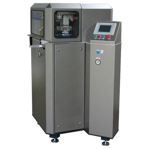 pad printing machine with closed ink cup / for the pharmaceutical industry / manual