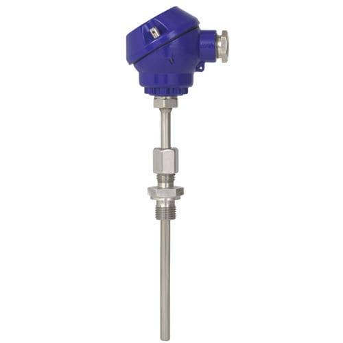 resistance temperature probe / threaded / compact / for liquids