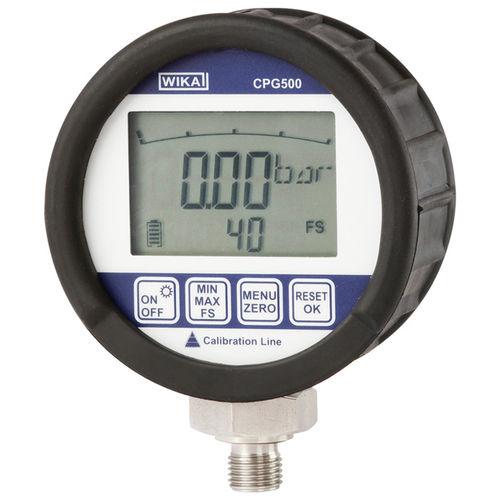 pressure gauge / Bourdon tube / digital / robust / calibration