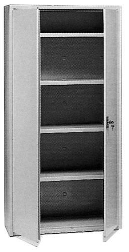 security cabinet / storage / floor-mounted / double-door