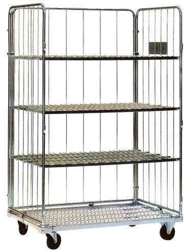 shelf cart / multipurpose / steel