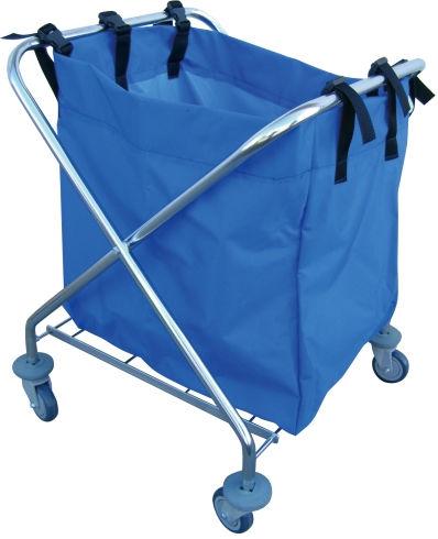 cleaning cart / linen / steel