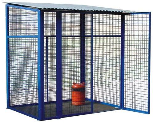 storage cabinet / security / free-standing / hinged door