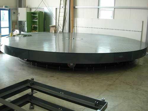 rotating platform / for heavy loads / for heavy vehicles