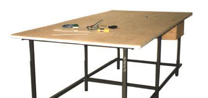 clothing cutting table / with drawers / with removable cover