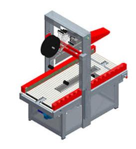 multi-flap case sealer / semi-automatic