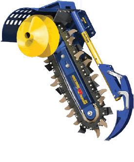 chain trencher / for loaders / for skid steer loaders / for excavators