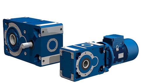 bevel gear reducer / helical / parallel shaft / universal