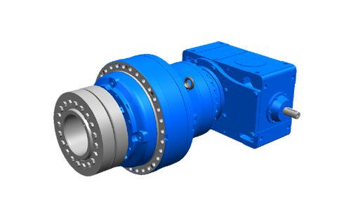planetary gear reducer / orthogonal / parallel shaft / industrial
