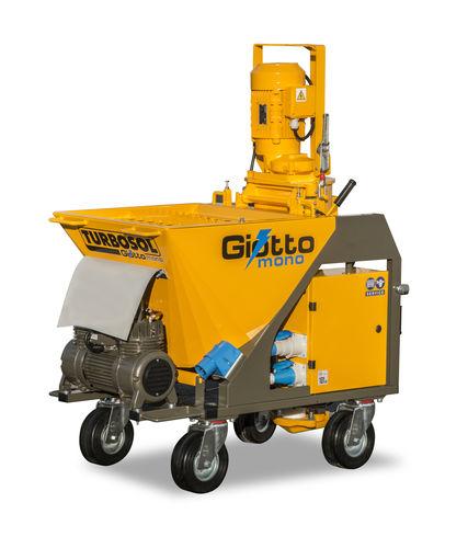 plastering machine for mortars, plasters