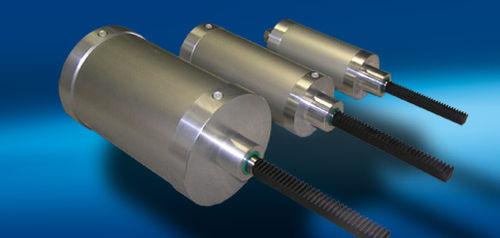 rotary cylinder / hydraulic / rack-and-pinion / double-acting