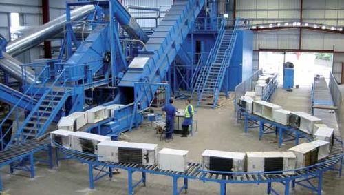 refrigerator recycling plant