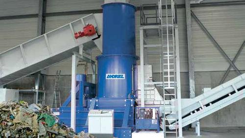 metal recycling plant / for cans / for PVC / fiberglass