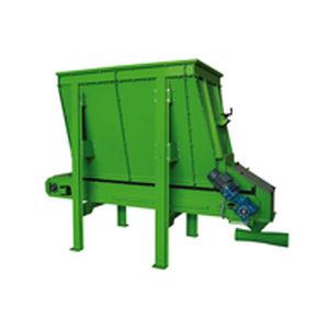 belt conveyor / for the recycling industry / horizontal / feeding