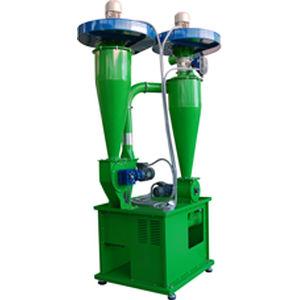 particle separator / for recycling / vertical