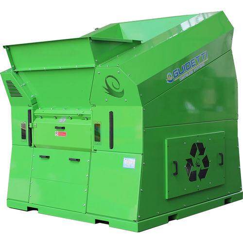 single-shaft shredder / for cables / for non-ferrous materials