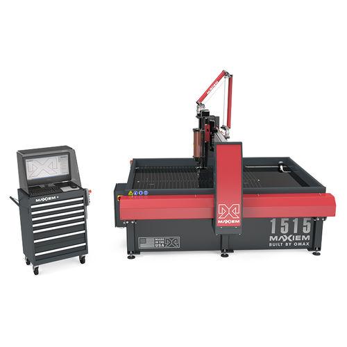 CNC cutting machine / plastic / glass / metal