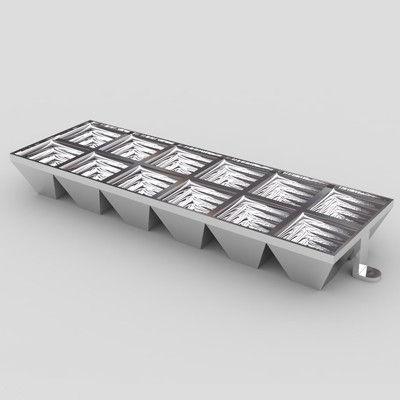 square reflector array for power LEDs