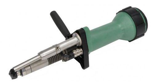 hand extruder with external air supply / for plastics welding