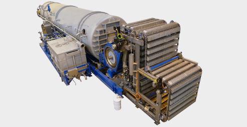 process sterilizer / steam / horizontal / automatic