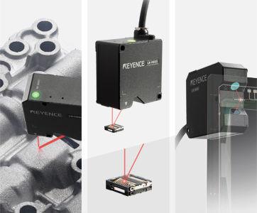 linear displacement sensor / non-contact / laser / Fieldbus