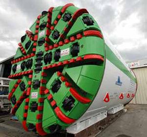 tunnel boring machine / earth pressure balance / boom-type heading