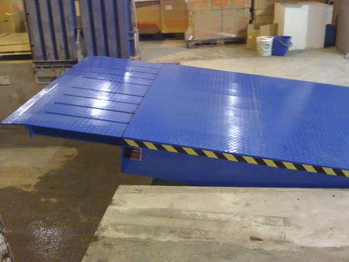 telescopic dock leveler