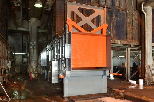 transfer station waste compactor / stationary