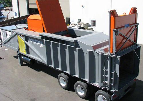 scrap waste compactor / mobile