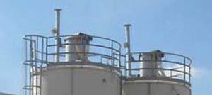 dry type dust collector / reverse air cleaning / compact